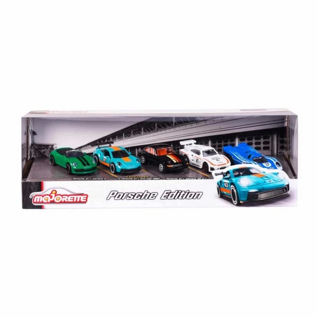 Majorette Porsche 5-Piece Set