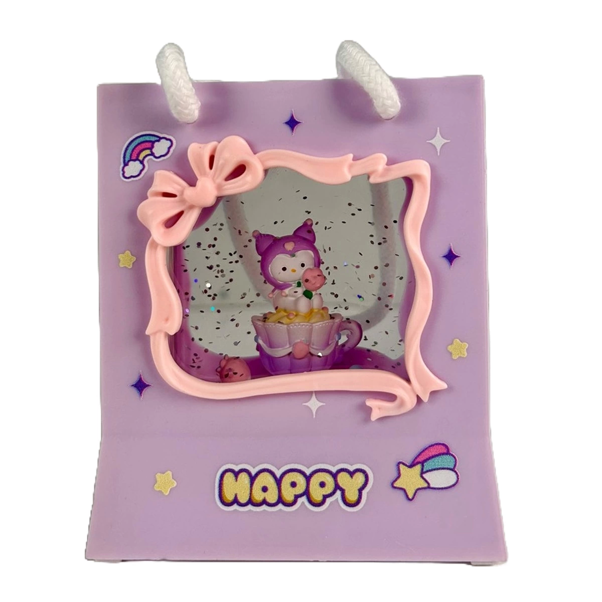Snow Globe Plastic Shopping Bag LLM-HDY0048