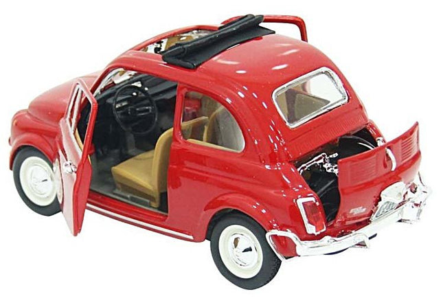 Bburago 1:24 Fiat 500L 1968 Model Car