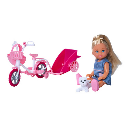 House, Trailer, Bike and Dog 12 cm SMB-105730783