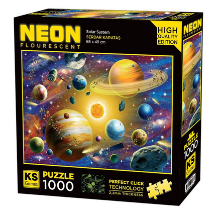 Ks Games Neon Solar System 1000 Pieces 20767