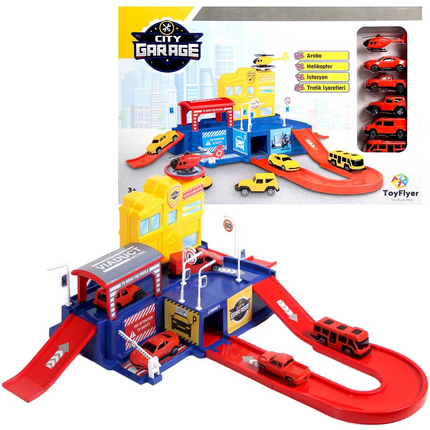 City Garage Parking Playset