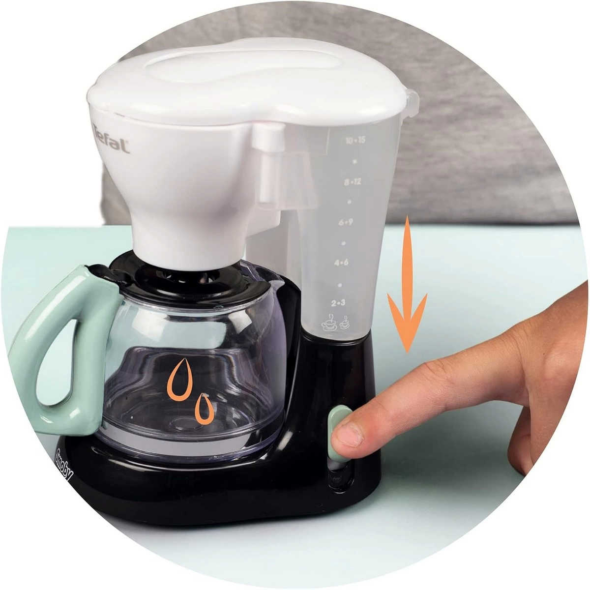 Smoby Tefal Filter Toy Coffee Machine