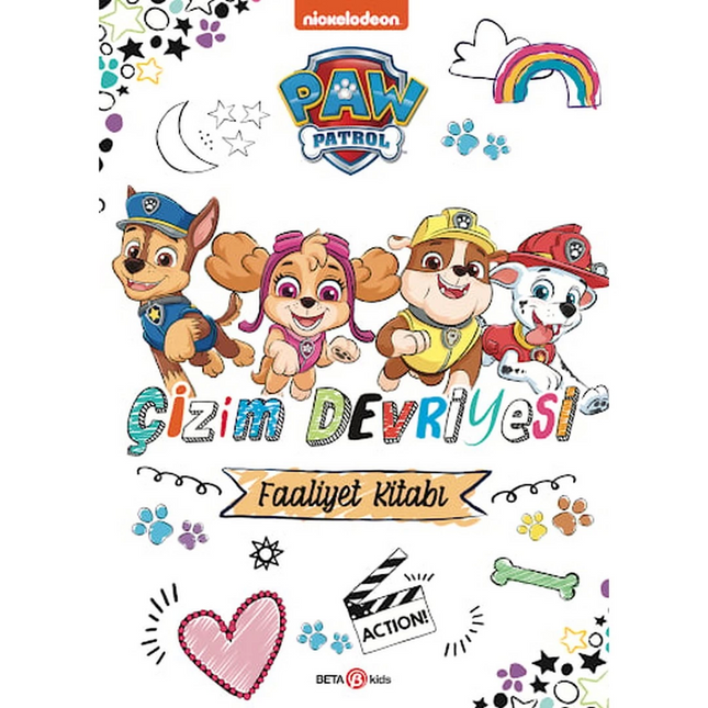 Paw Patrol Drawing Activity Book