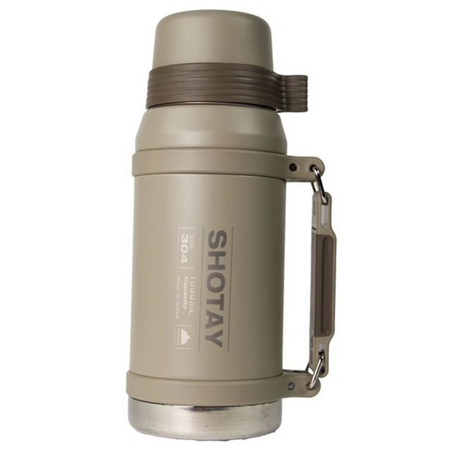 Shotay Camper Steel Thermos Bottle 1500 ml