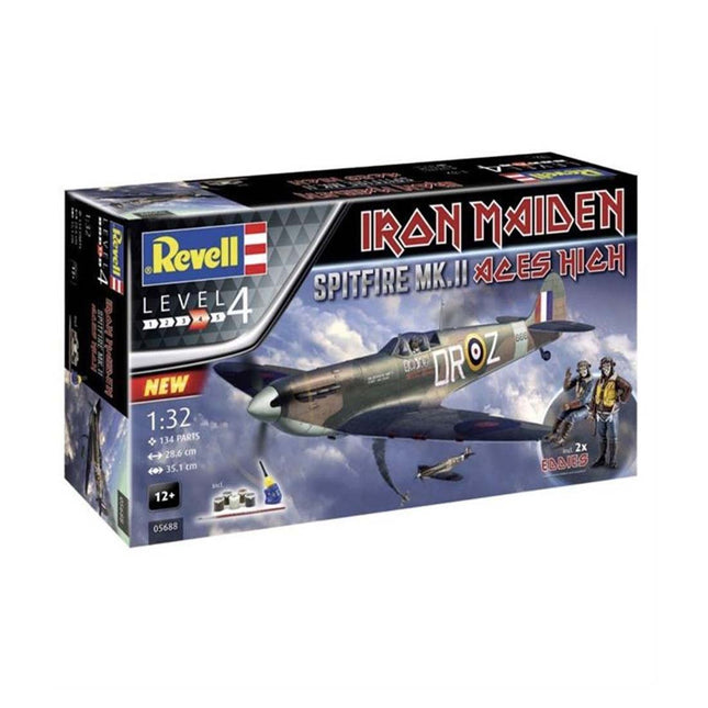 Revell Spitfire MK.II Iron Maiden Model Set 05688