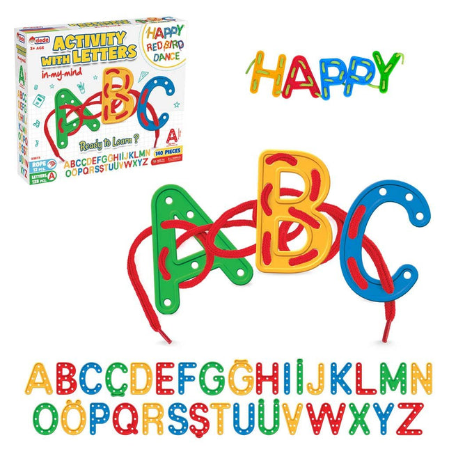Activity with Letters 140 Pieces