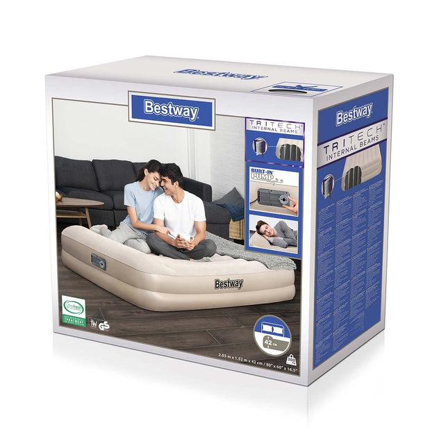 Bestway Double Bed Beige 67696