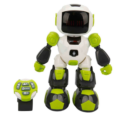 Remote Controlled Programmable Robot with Sound and Lights