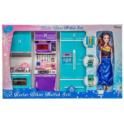 Frozen Baby and 3-Piece Kitchen Set