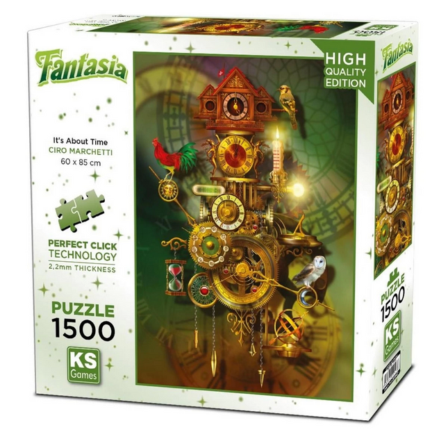 Ks Games It's About Time Puzzle 1500 Pieces 22047