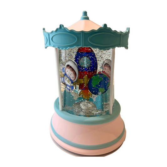 Snow Globe Plastic Carousel LLM-HDY0385