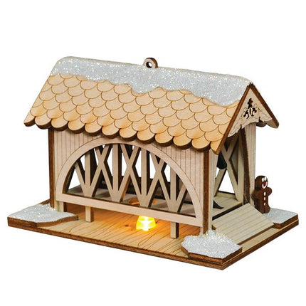 Covered Bridge &amp; Sleigh