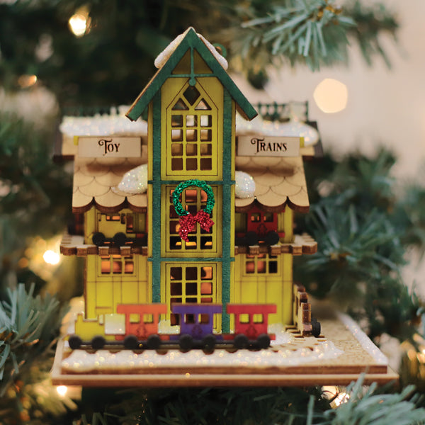 Toy Train Shop Decoration