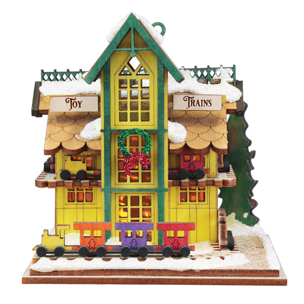 Toy Train Shop Decoration