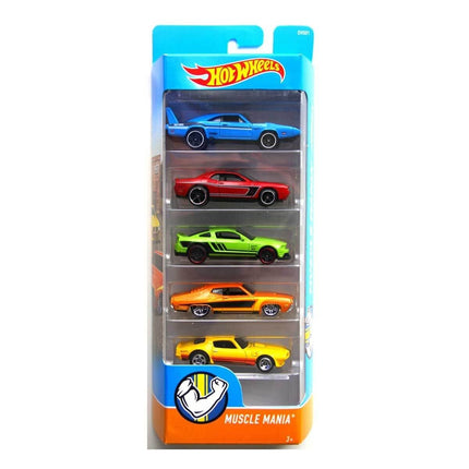 Hot Wheels 5-Piece Car Set