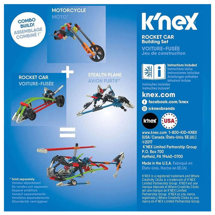 K'Nex Motorcycle Building Play Set 17007