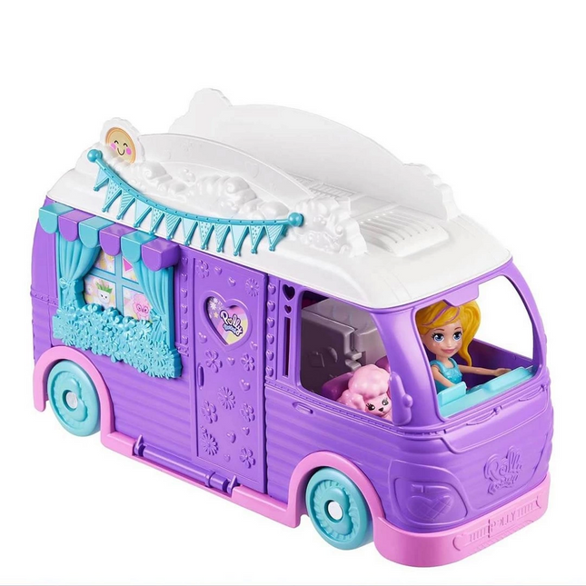 Polly Pocket Fun Caravan Play Set