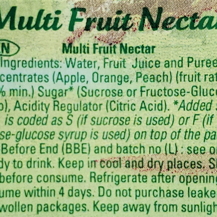 Tamek Multi Fruit Nectar Juice (2 Pack, Total of 67.6oz)