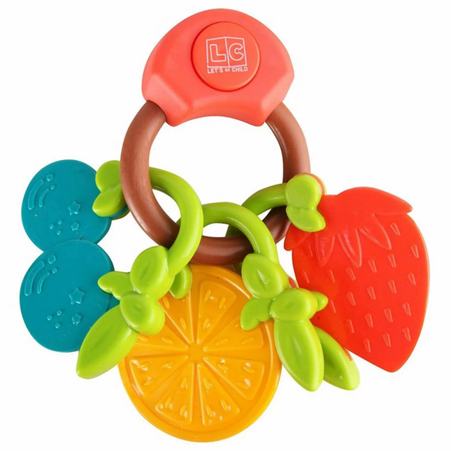 Musical Fruit Teether Rattle