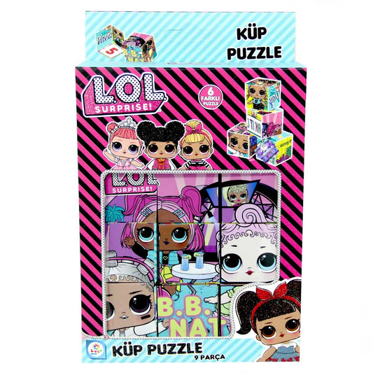 LOL Cube Puzzle 9 Pieces