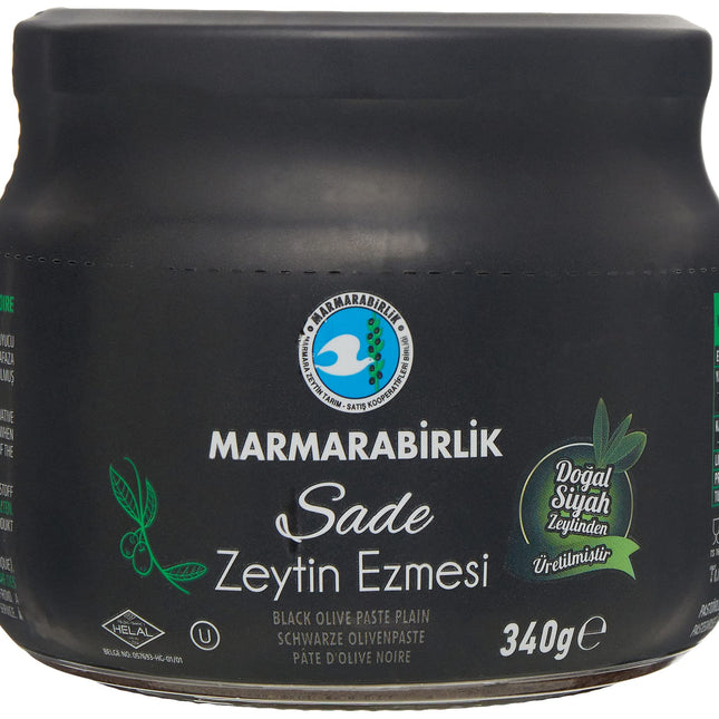 MARMARABIRLIK OLIVE PASTE - PLAIN 340 G / 12 OZ PLAIN OLIVE PASTE
