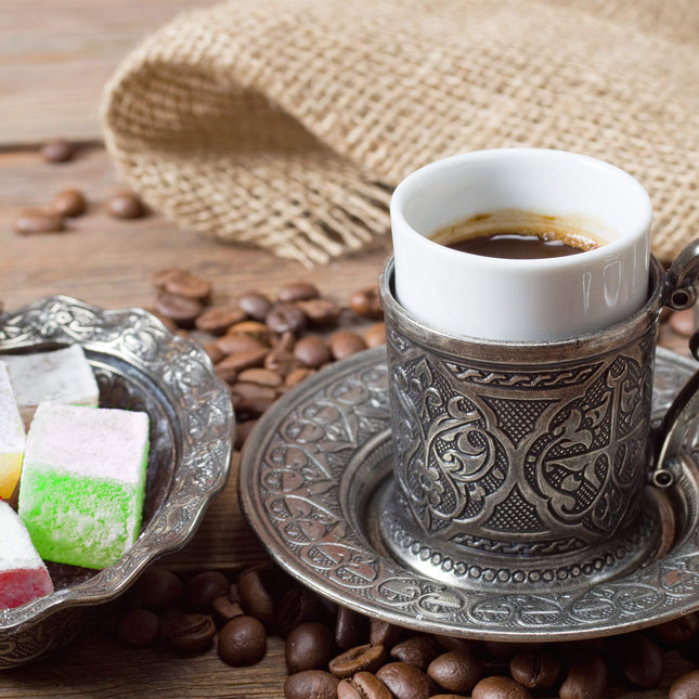 Cerez Pazari Turkish Delight Candy Gift Basket, Lokum Dessert Gourmet, Christmas Holiday Corporate Food Gifts In Elegant Tin Box, With 6 Unique Flavors, 1.6 lbs