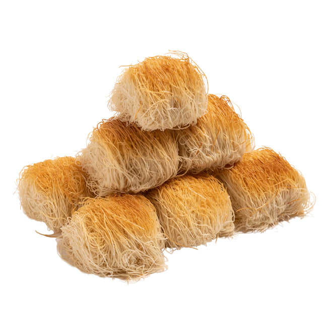 Eastanbul Cup Kataifi Shredded Fillo Dough (Syrup not included) Hand Shaped Kadayif Pastry, Kataifi Cup From Staple Syrup Sweetened Desserts, Ingredient for Dubai Chocolate, Shredded Wheat Cereal 300g