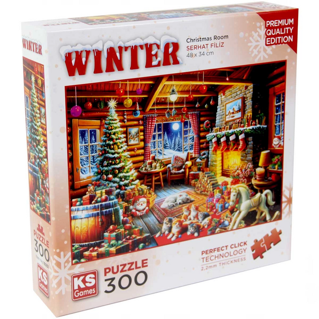 KS Games Christmas Room Puzzle 300 Pieces