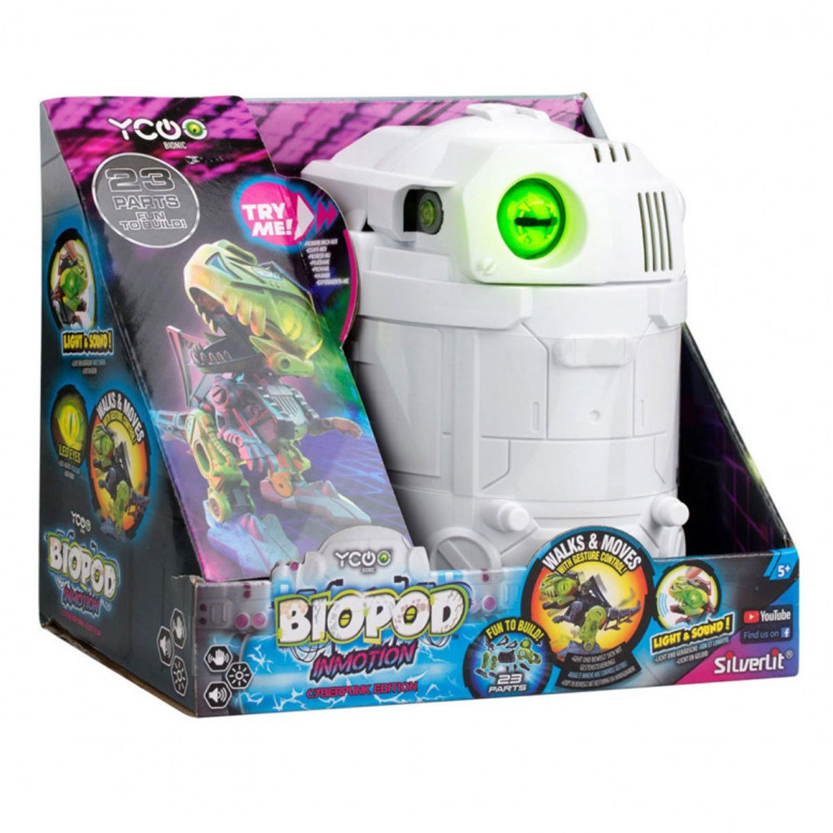 Silverlit Biopod Inmotion Cyberpunk Dinosaur Robot