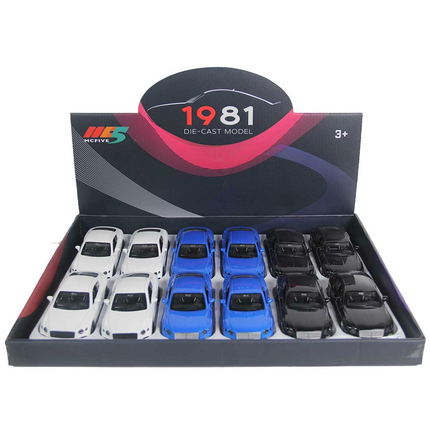 Metal Pull Back Cart 6636-61