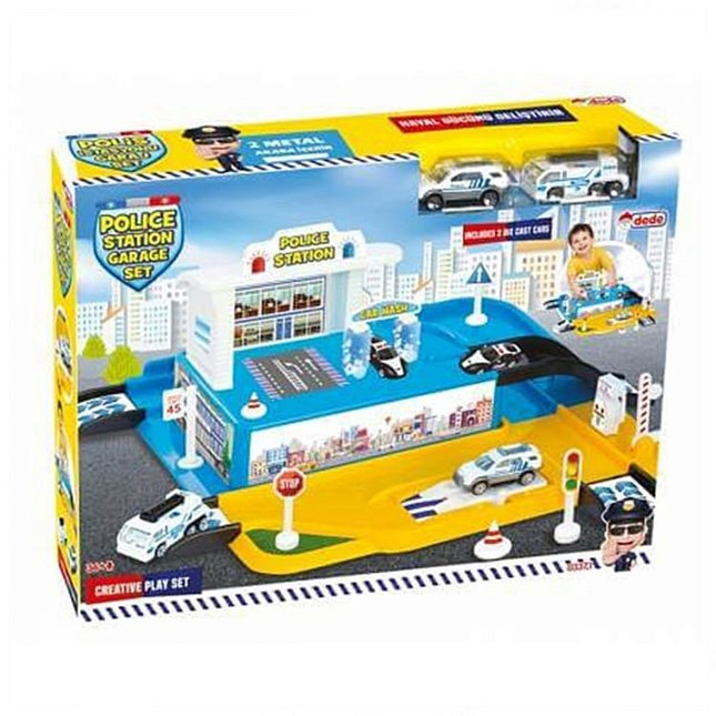 Dede Police Station Garage Set