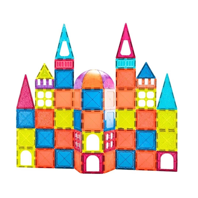 Magnetic Tiles 50 Pieces