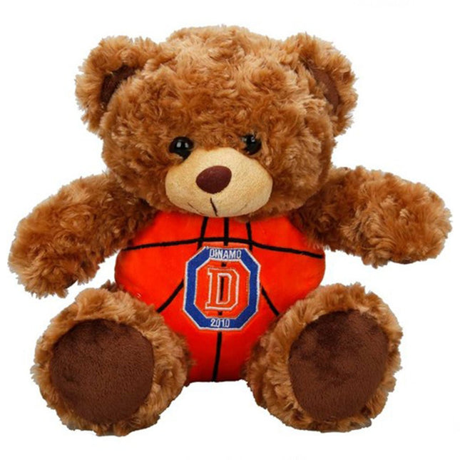 Dynamo Sitting Plush Bear with Basketball Body 30 cm.