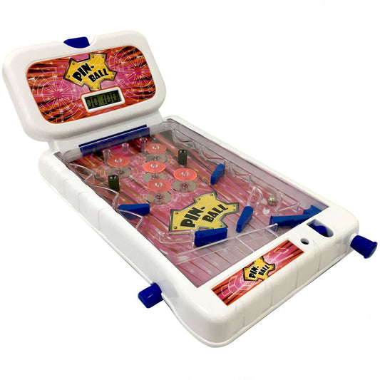 Battery-Operated Pinball Arcade Game with Lights and Sounds