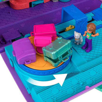 Polly Pocket Little Cat Airlines Playset