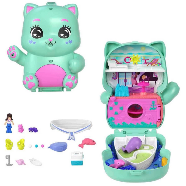 Polly Pocket and Her Adventures Compact Playset