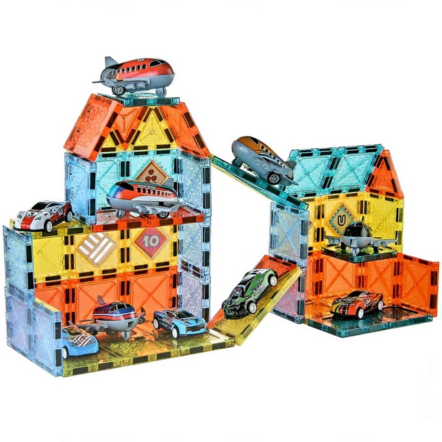 Magnetic Tiles 71 Pieces