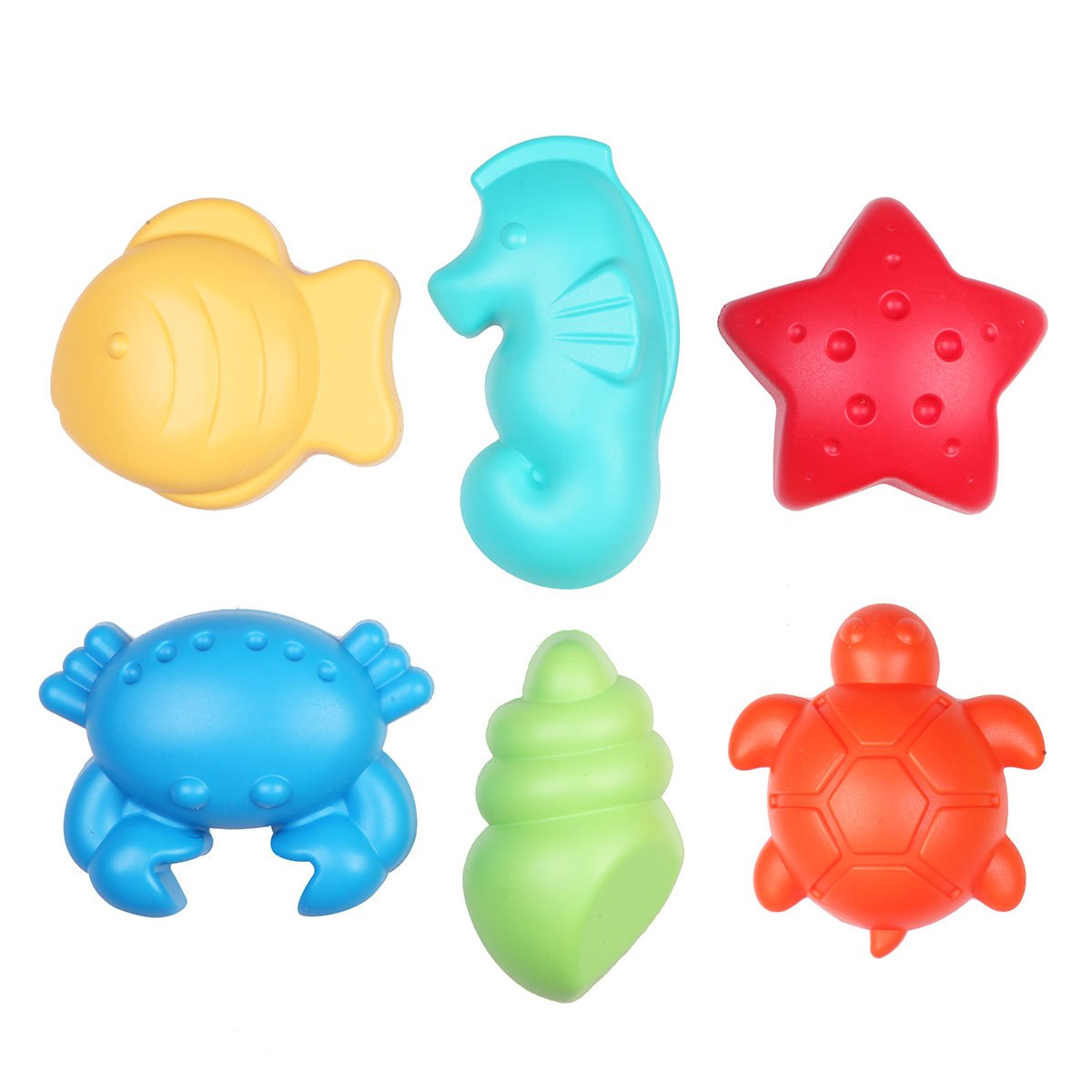 LC Lets Be Child Sea Animals Sand Mold 6 Pieces