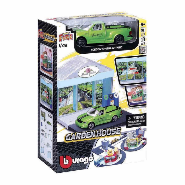 Bburago City Street Fire City Play Set