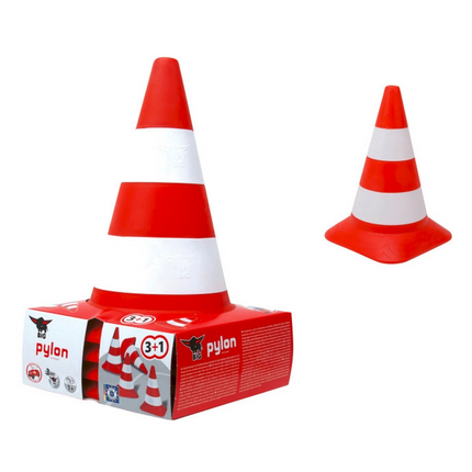 Traffic Cone 4-Piece