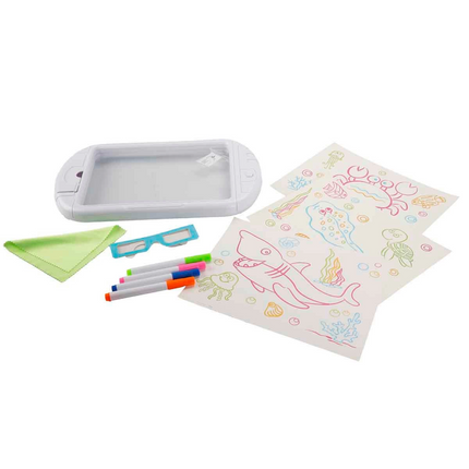 3D Doodle Magic Writing Board Glowing in the Dark