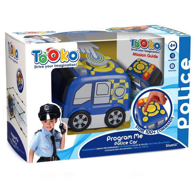 Silverlit Tooko Programmable Police Vehicle Playset