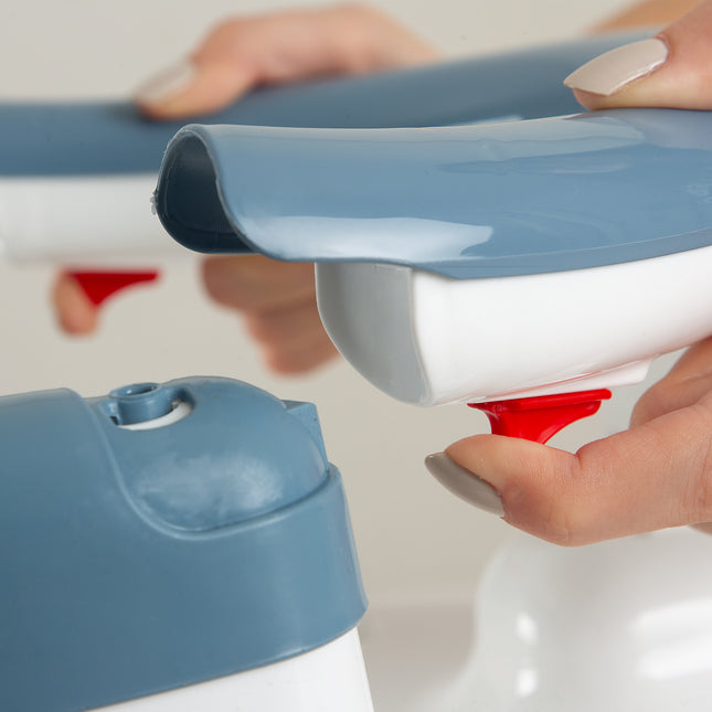 Babyjem anti-slip baby bath & sleeping seat side opening