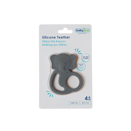 Babyjem silicone elephant teether