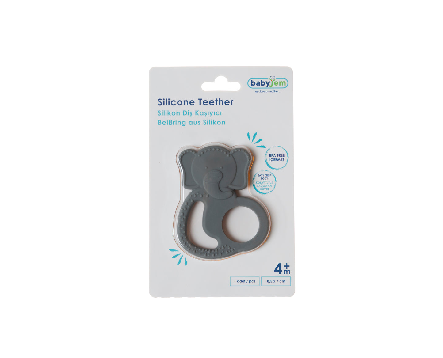 Babyjem silicon elephant teether