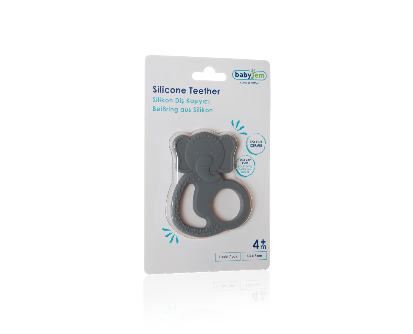 Babyjem silicon elephant teether