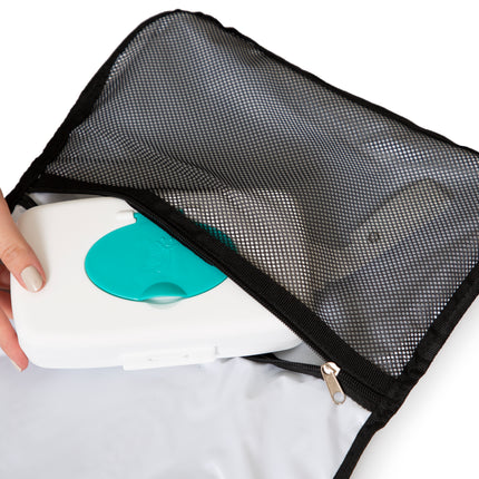 Babyjem 2 functional swaddle changing mat / gray