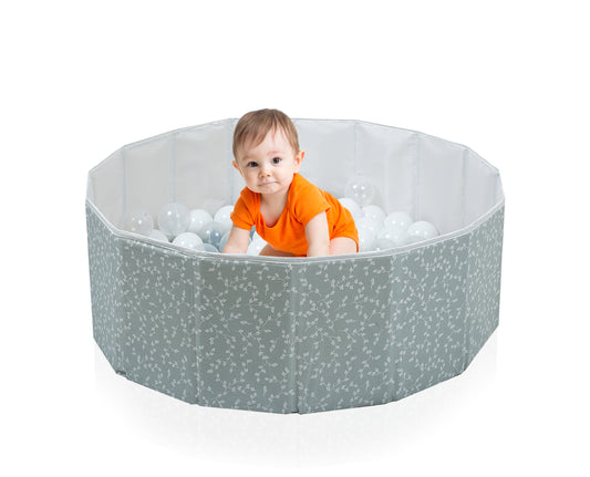 Babyjem foldable ball pool floral pattern (contains 100 balls)