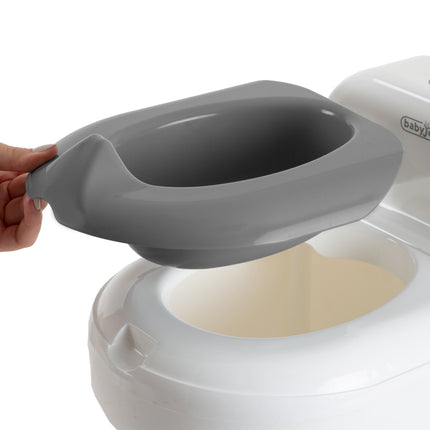Babyjem potty training with flush sound white